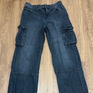 Men's Dark Gray Cargo Pants